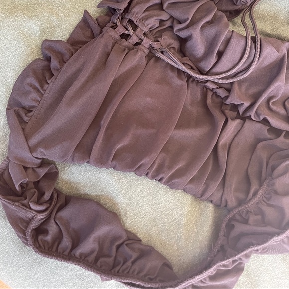 Boutique Ruched Dress Sz M - Picture 2 of 3